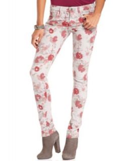 For All Mankind Jeans, Skinny Floral Print   Womens Jeans