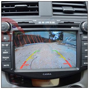 Mercedes Benz Vito Viano Car Rear View Reverse Camera RCA for Monitor