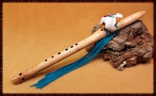American Flutes White Medicine Raven Native American Flute
