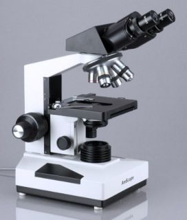 NEW AmScope 40x 2000x Biological Binocular Microscope + USB2.0 Digital