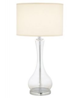 Regina Andrew Table Lamp, White Glass Ripple Lamp   Lighting & Lamps