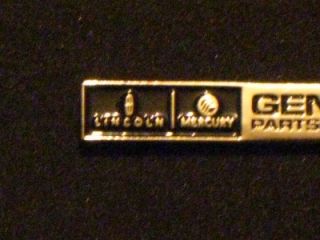 Lincoln Mercury Genuine Parts and Service Dealer Mini Metal Hat Pin