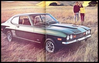 1972 Mercury Capri 2000 and V6 Dlx Brochure