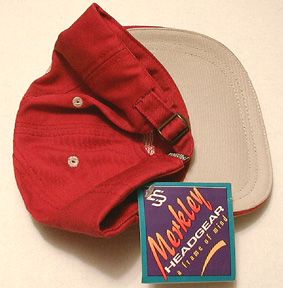 This is an unstructured hat from Merkley Headgear with an adjustable