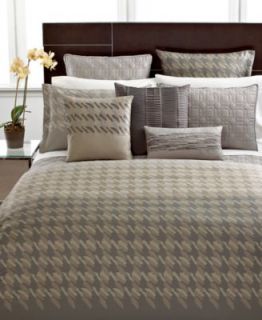 Hotel Collection Bedding, Modern Houndstooth Twin Duvet Cover