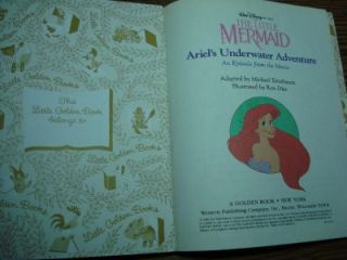 1989 Disney Little Mermaid Ariels Underwater Adventure
