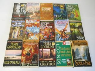 Fantasy Science Fiction Paperback Books ~Terry Brooks ~Mercedes Lackey