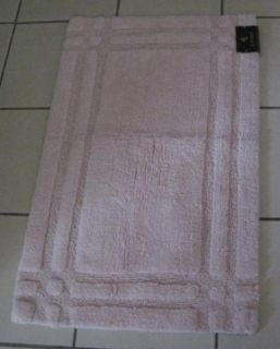 Ralph Lauren Pale Pink 21 x 34 100 Cotton Bath Mat Rug