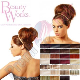 Beauty works Clip in beehive messy hair bun hair piece   many colours