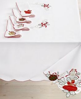 Homewear Table Linens, Holiday Ornaments Collection