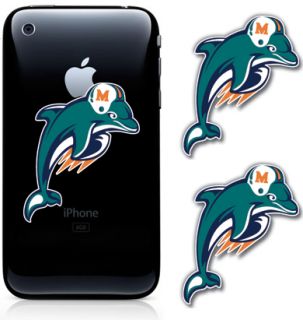 Miami Dolphins NFL Football Cell Phone Decal Sticker A
