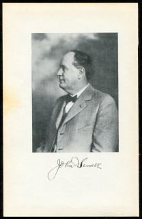 Historical Print John Sewell Early Miami Florida Pioneer Mayor