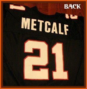 15 DELIVERED Atlanta Falcons Eric Metcalf NFL Football Jersey XL 48