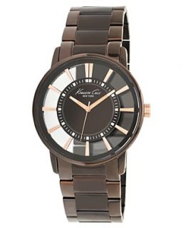 Kenneth Cole New York Watch, Mens Brown Ion Plated Stainless Steel