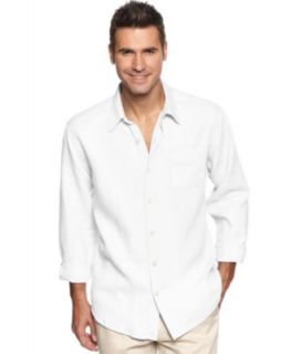 Tommy Bahama Big and Tall Shirt, Costa Sera Linen Shirt   Mens Casual
