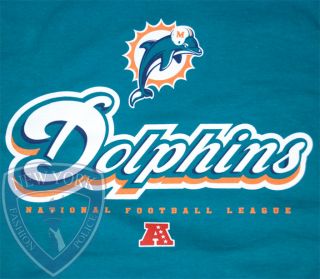 Miami Dolphins T Shirt Matt Moore NFL Football Logo Tee L