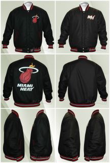 Miami Heat Wool Reversible Black Jacket XL $200