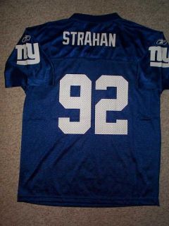 Reebok New York Giants Michael Strahan NFL Throwback Jersey Youth Kids
