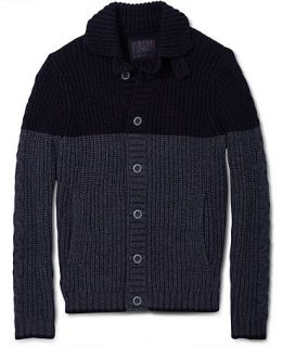 Guess Jeans Sweater, Cadet Cardigan   Mens Sweaters