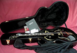 THIS IS AN IBANEZ PM120 BK Pat Metheny Signature Hollow Body Electric