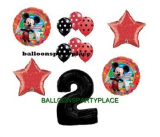 Mickey Mouse Second 2nd Birthday Balloons Party Supply Disney New