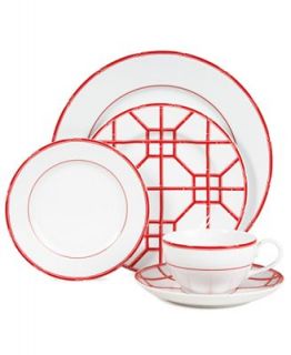Lauren Ralph Lauren Dinnerware, Red Pagoda Collection