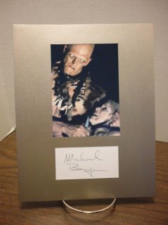 Michael Berryman Autograph Hills Have Eyes Display Signed Signature