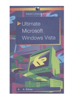 Microsoft Windows Vista An Ultimate Guide (Babani, Edney, Andrew