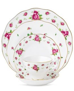 Royal Albert Dinnerware, Old Country Roses White Vintage Collection