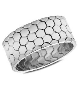 Fossil Bracelet, Stainless Steel Hexagon Stretch Bracelet   Fashion