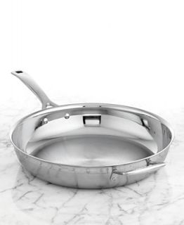 Le Creuset Tri Ply Stainless Steel Fry Pan, 12.5