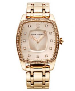 Juicy Couture Watch, Womens Beau Rose Gold Tone Stainless Steel