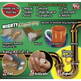 Magic Mighty Putty 3 PK Fill Seal Glue Drywall Metal Concrete Tile
