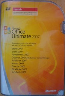 Microsoft Office 2007 Ultimate 76H 00300 Upgrade and Office 2003