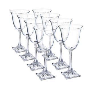 Mikasa Florale Wine Glasses Set of 8