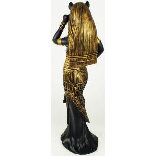 Bastet Feminie Divine Goddess of Cats Protection Egyptian Deity Statue