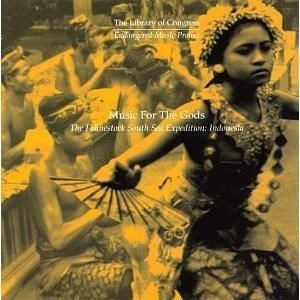 CENT CD Music For The Gods   Indonesia historical recordings on