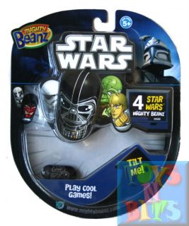 Mighty Beanz Beans Star Wars 4 Pack Collectible New