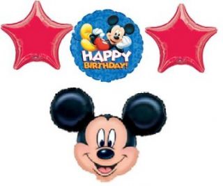 Mickey Mouse Balloons Birthday Party 4 Supplies Disney