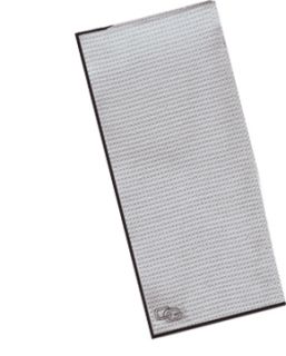 New Club Glove Microfiber Golf Towel Cool Grey 17x40