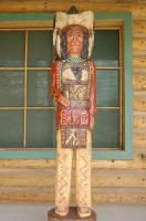 Cigar Store Indian Chief Wooden Sculpture Frank Gallagher Jr