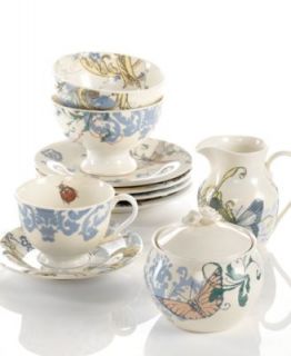 Lenox Dinnerware, Collage by Alice Drew Peony Collection   Casual