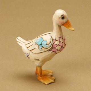 Jim Shore Heartwood Creek Mini Duck Figurine 4021450