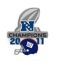 New York Giants 2012 NFC Champs Going to Super Bowl XLVI Official