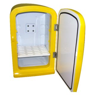 Compact Cooler Warmer Dorm Home Car Office Mini Refrigerator Fridge 6L