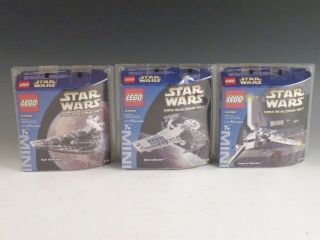 Lego Star Wars Mini Building Sets 4492 4493 4494 Star Destroyer Sith