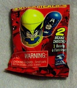 Heroes 2pc Mighty Beanz 2003 Figures Thing Wasp Avengers Games