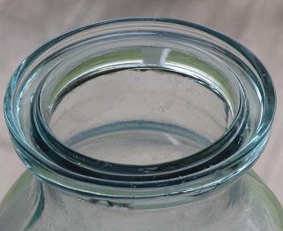 Millville Atmospheric Fruit Jar Quart All Original