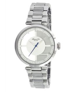 Kenneth Cole New York Watch, Womens White Leather Strap KC2609   All
