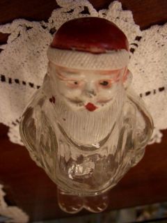 SANTA CLAUS CANDY CONTAINER   MILLSTEIN CO. JEANNETTE, PA. C 1948